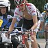 Andy Schleck whrend der sechsten Etappe der Tour de Suisse 2008
